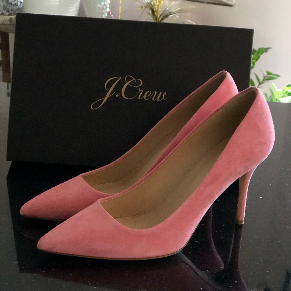 Elsie Suede Pumps, Color: Neon Dhalia, US Size: 9